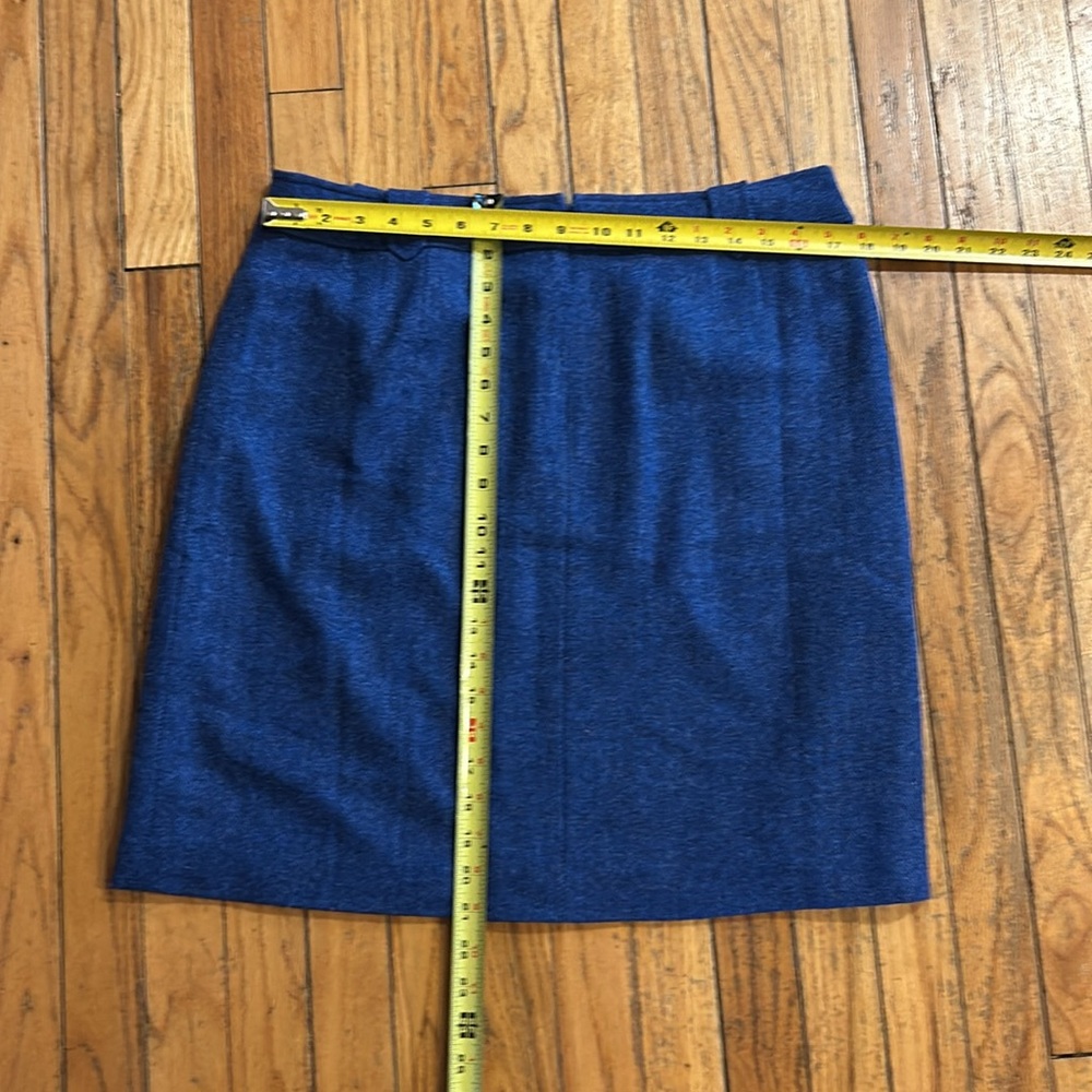 Talbots Blue Skirt- Women’s Size 12 - Picture 5 of 6